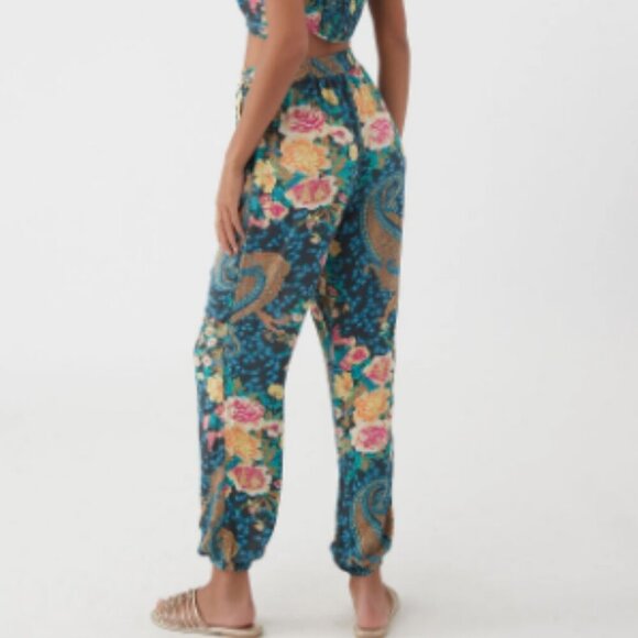 O'NEILL ELSIE PAISLEY PANTS NWT - Picture 2 of 7